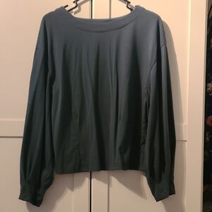 Prologue Deep Blue Long Sleeve Top